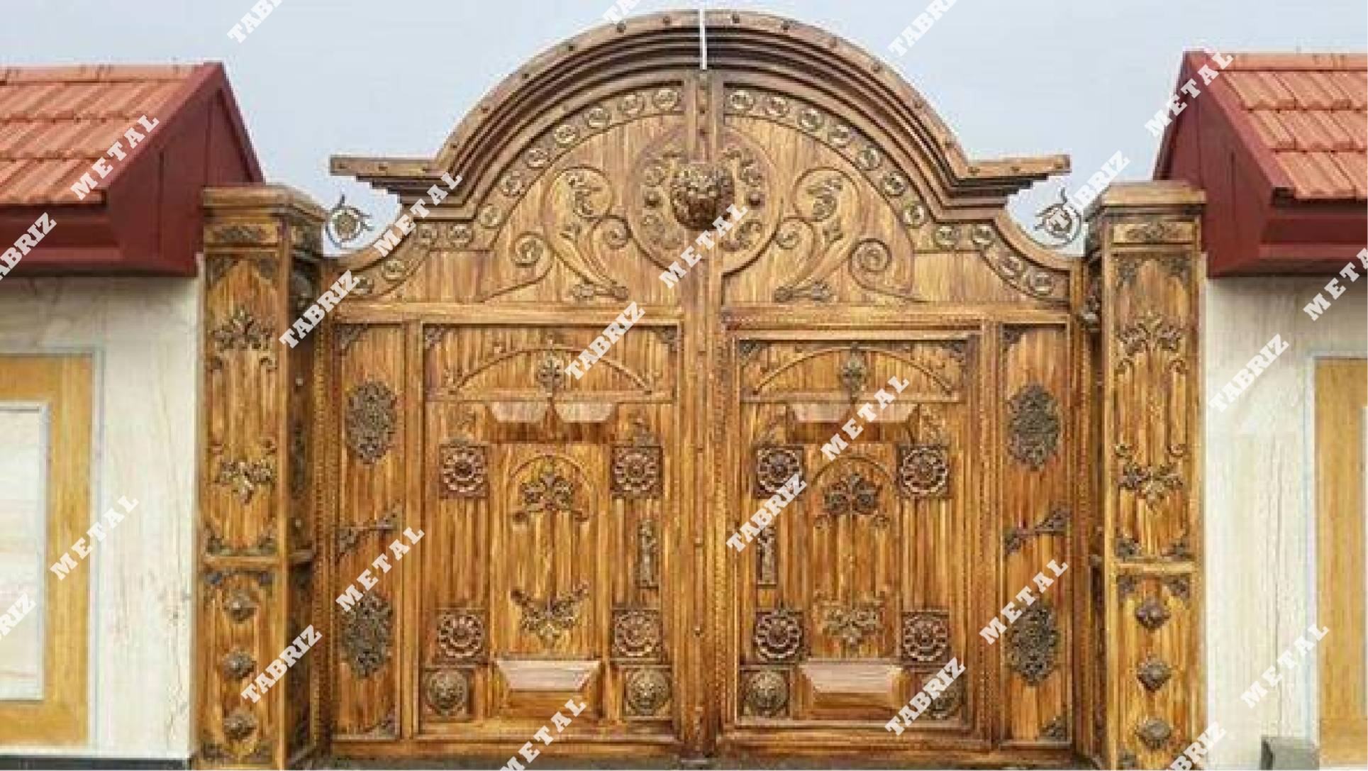 درب طرح چوب هخامنشیه